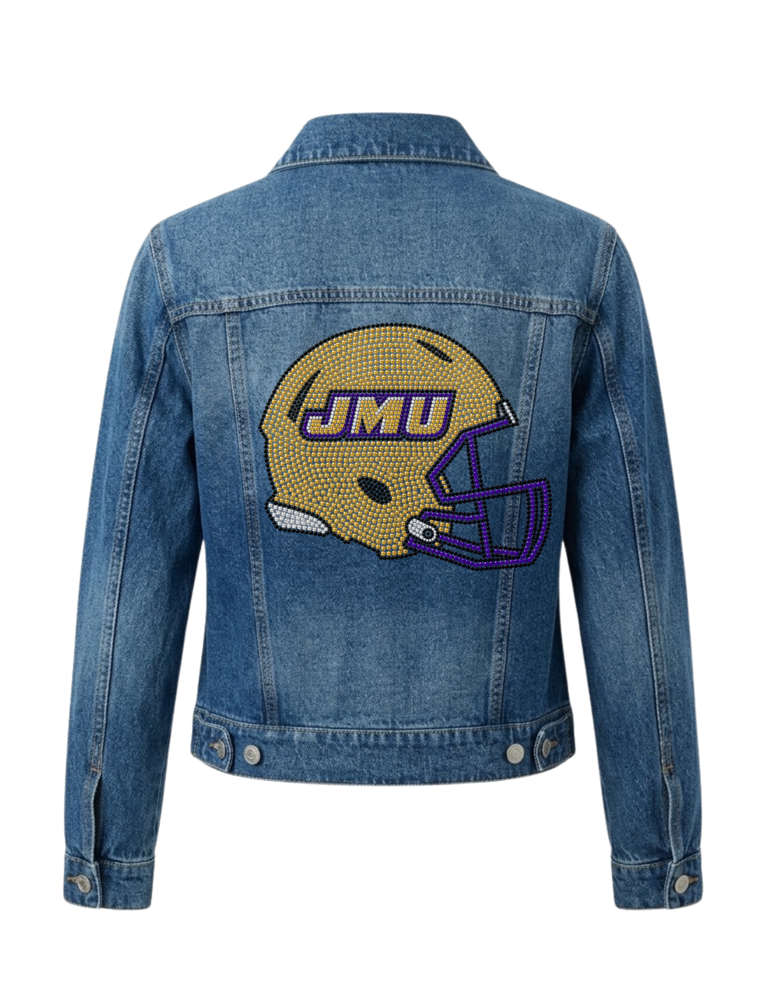 James Madison Helmet Blue Denim Jacket