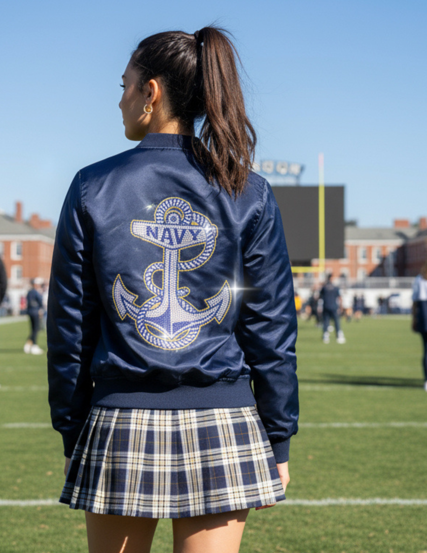 Naval Academy Anchor Navy Bomber