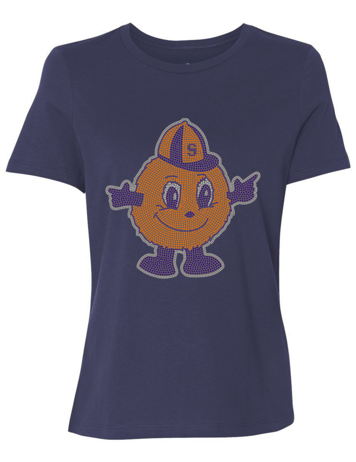 Licensed Game Day T-Shirt, Navy, Syracuse Otto the Orange