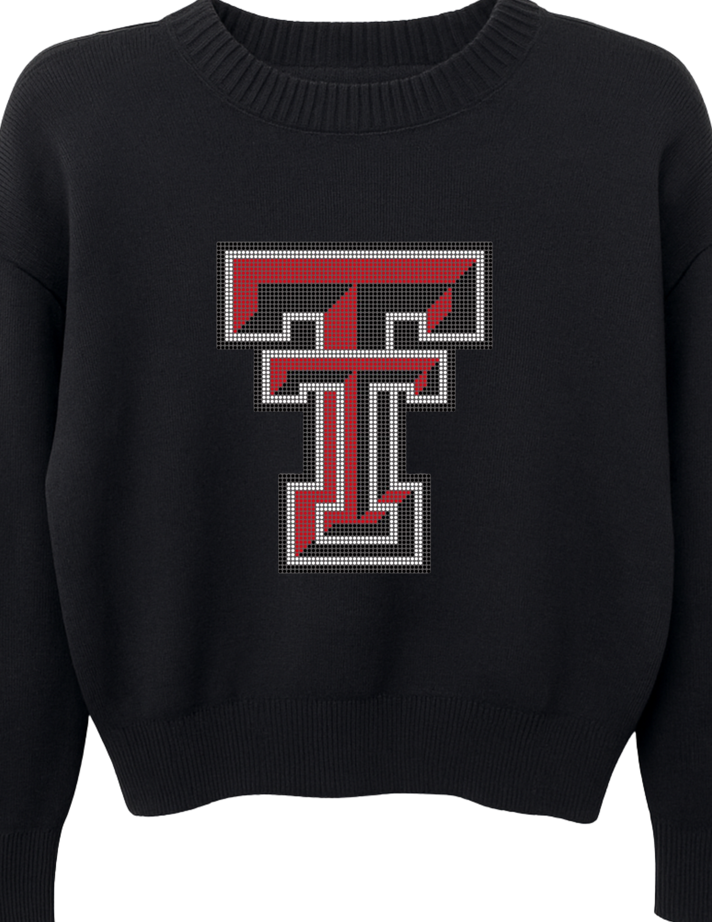 Texas Tech TT Black Sweater