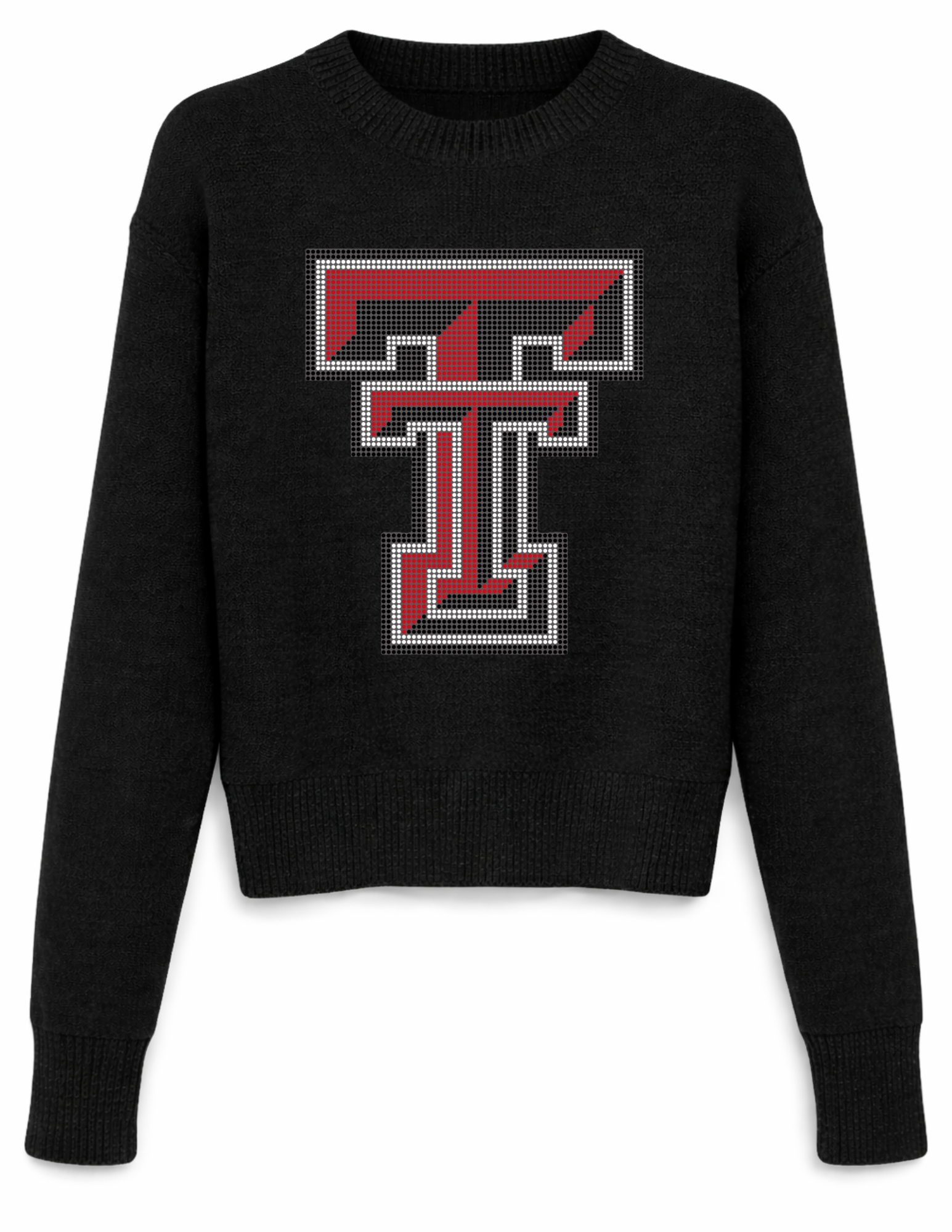 Texas Tech TT Black Sweater