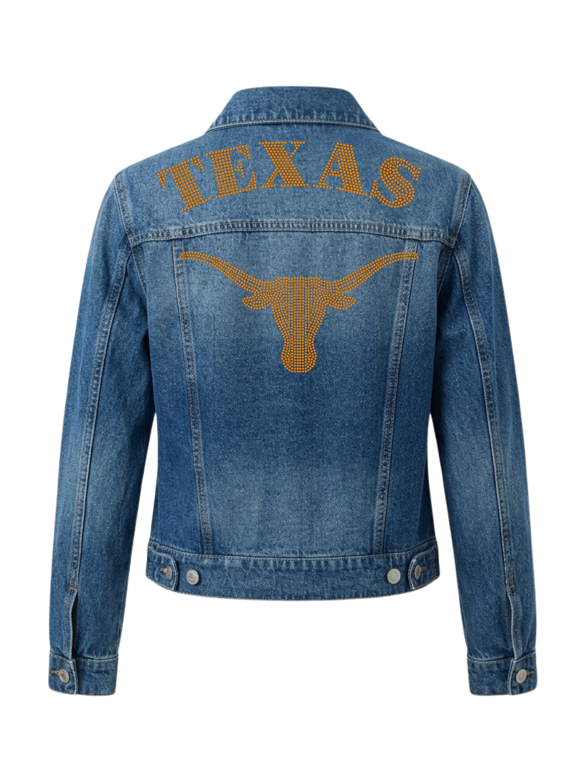 University of Texas-Austin Longhorn Blue Denim Jacket