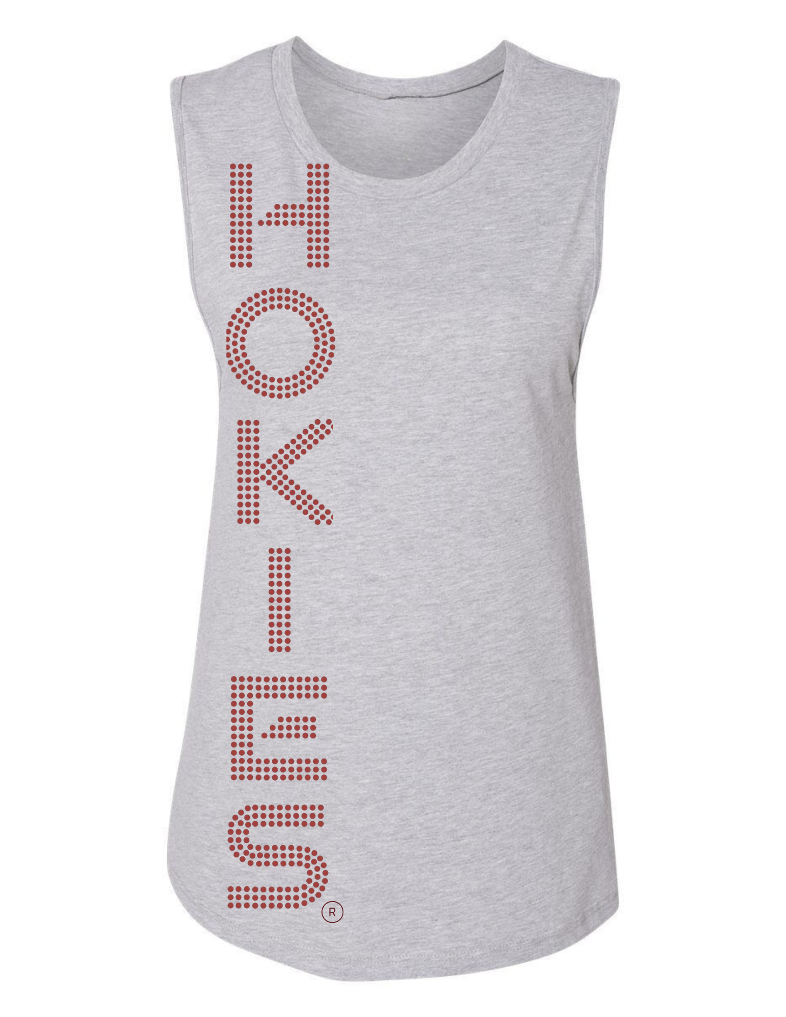 Virginia Tech Hokies Gray Tank Top