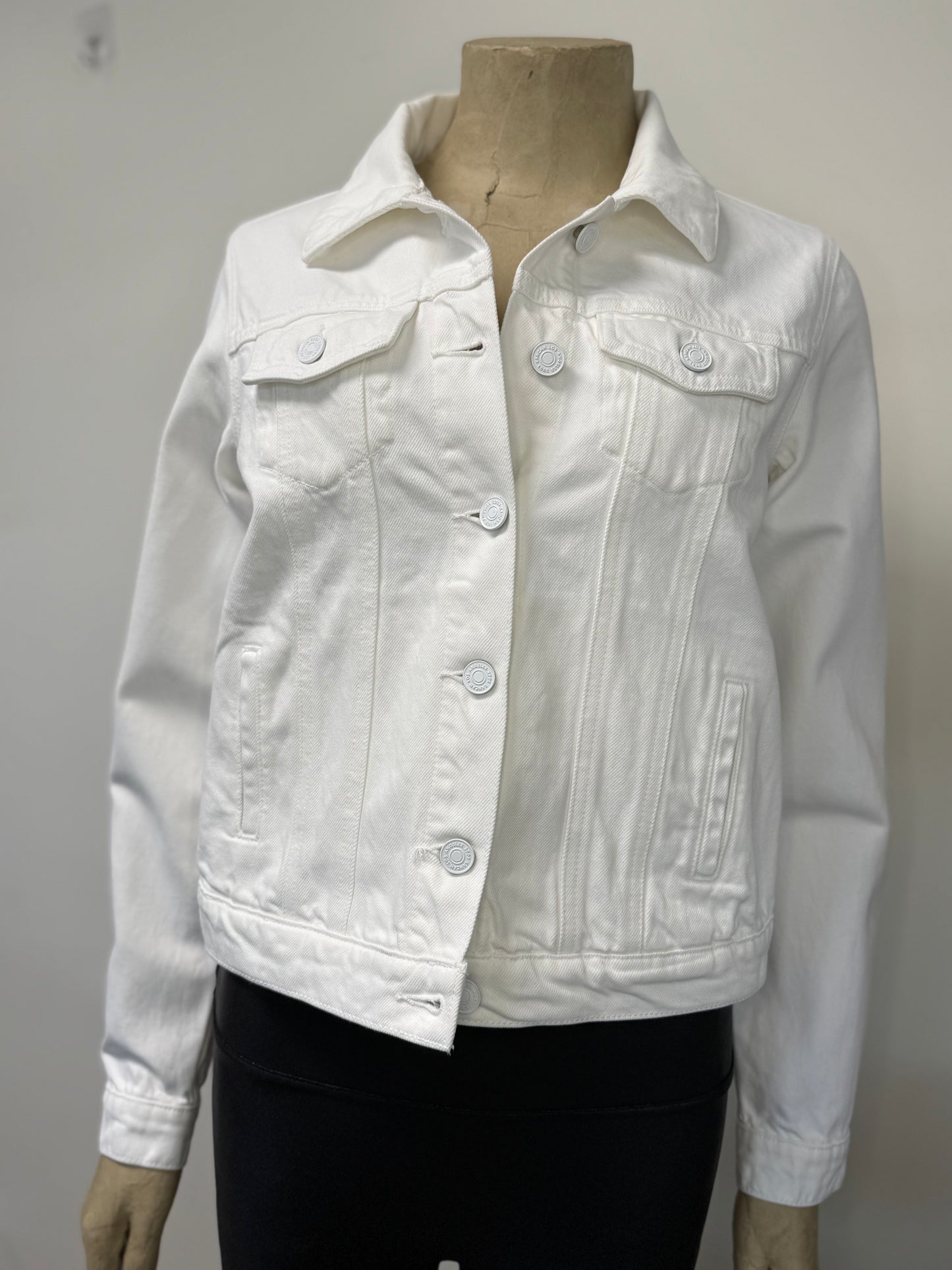 Jacket, White Denim (Kan Can)