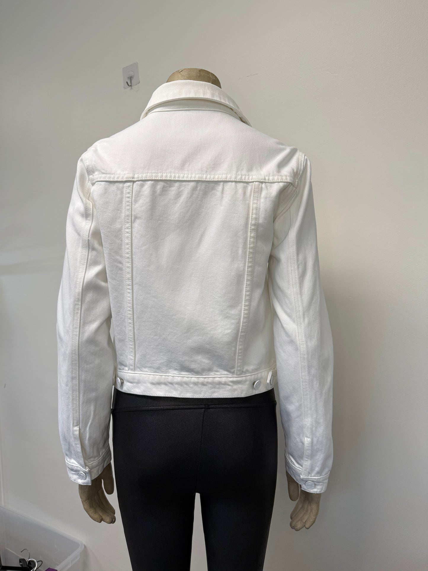 Jacket, White Denim (Kan Can)