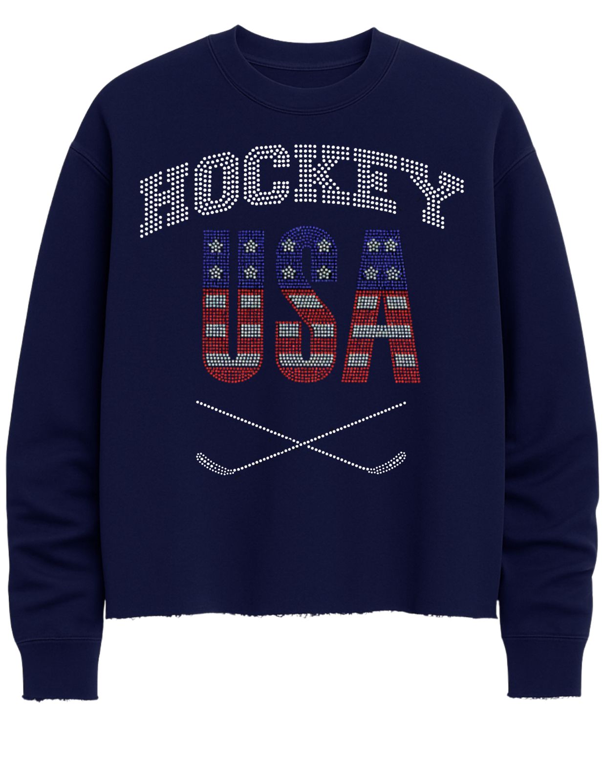 Team USA Hockey Game Day Navy Sweatshirt