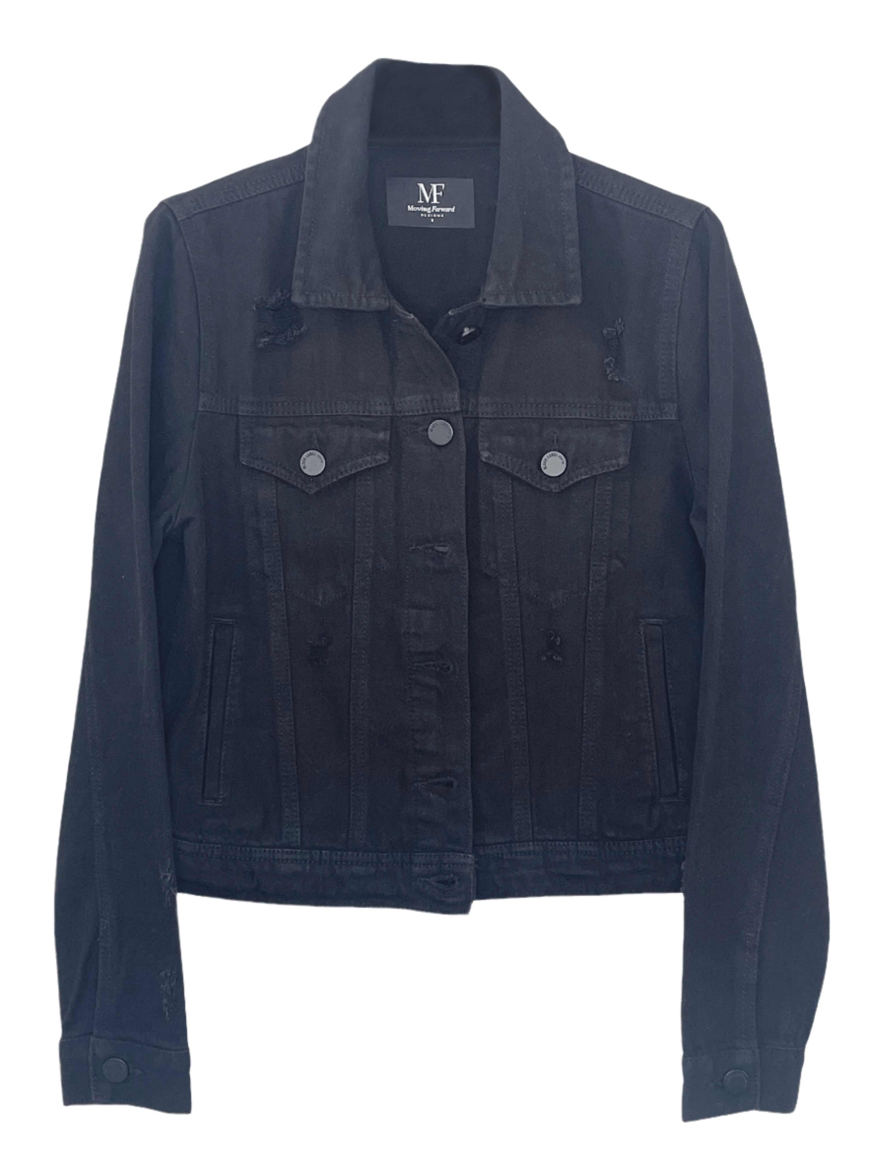 Texas Tech Wreck 'Em Guns Up Black Denim Jacket