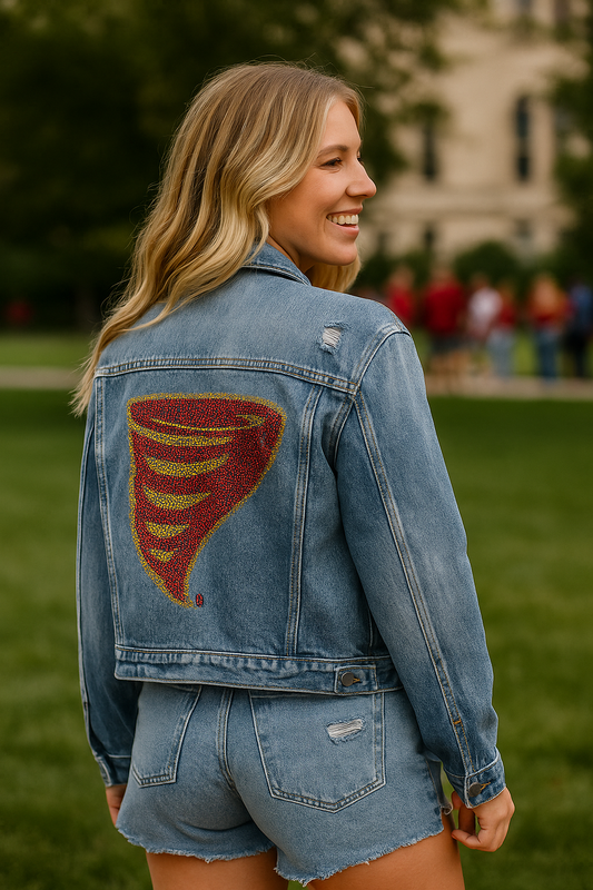 Licensed Game Day Denim, Medium Wash, Iowa State Cyclone