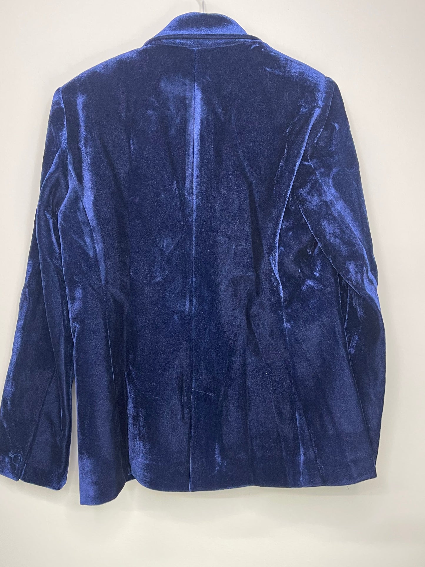 Blazer, Velvet Midnight, Bow on Lapel