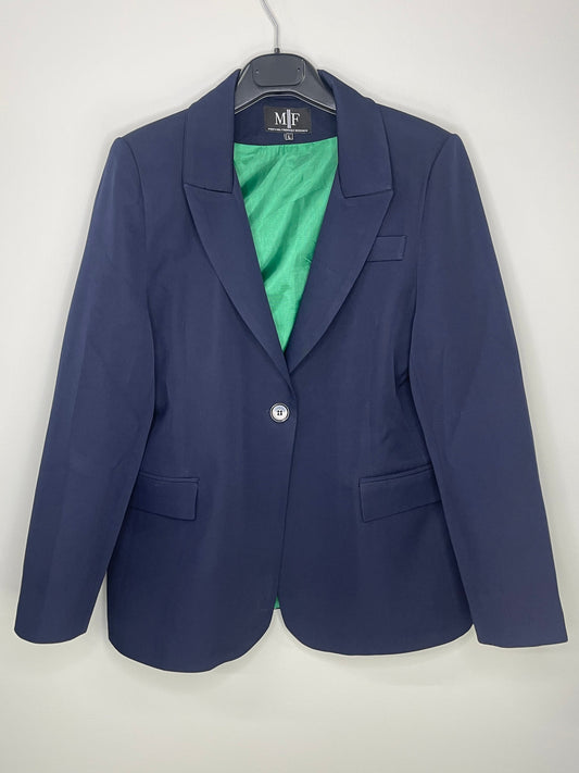 Blazer, Navy w/ Green Lining