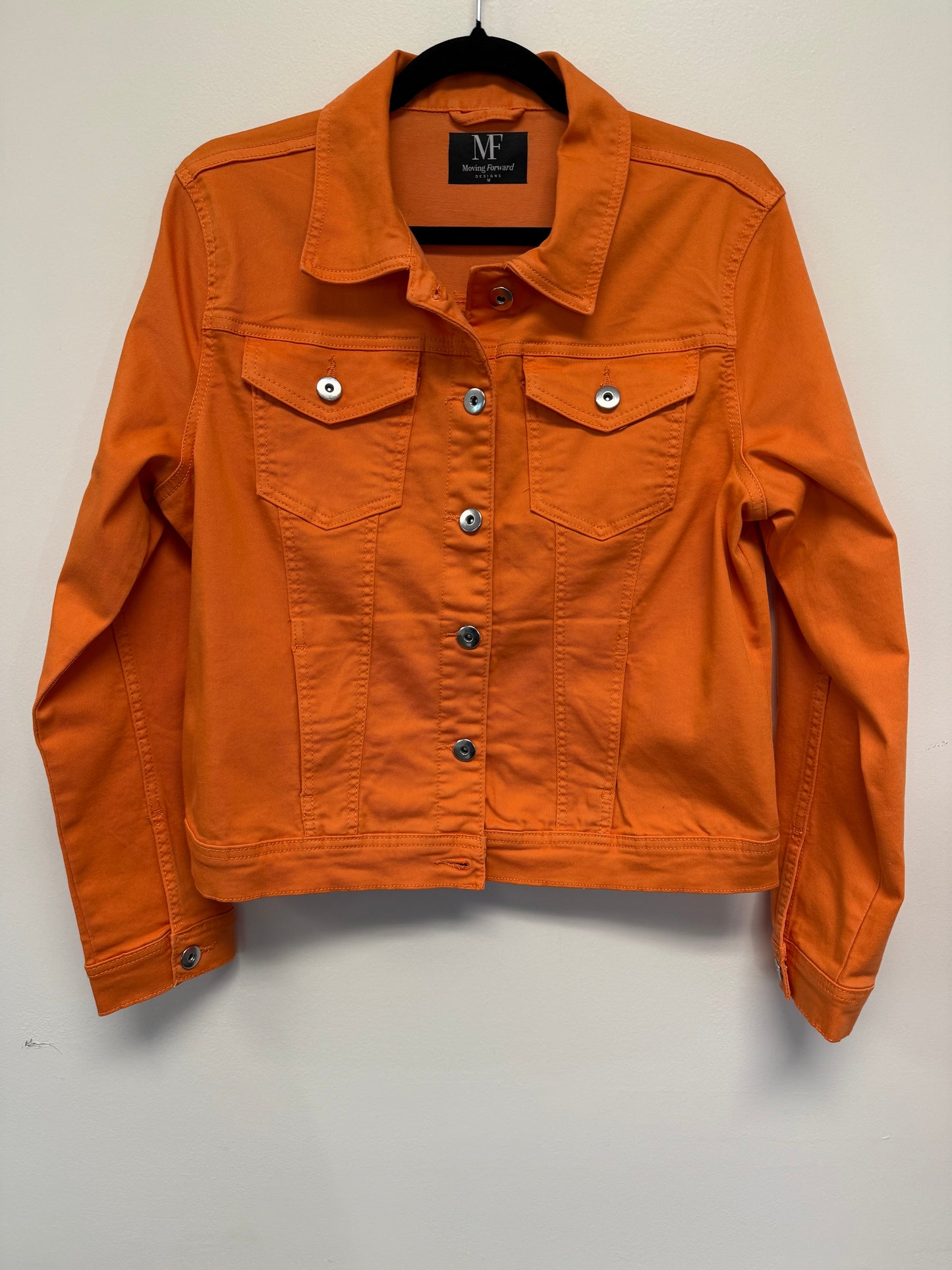 Jacket, Orange Denim Kurt Muller